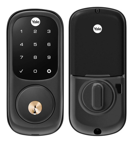 Yale Assure Lock - Touchscreen Keypad Door Lock In Black