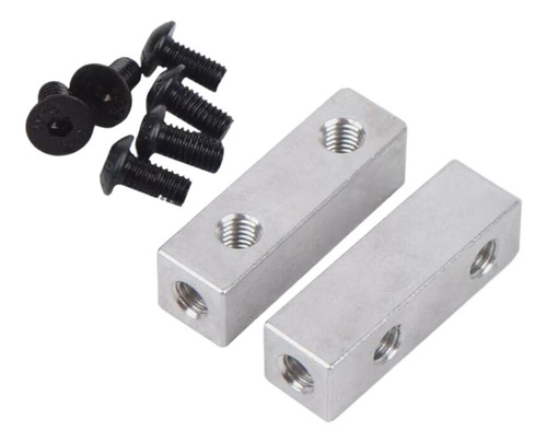 2 Soportes Para Servo Rc, Soportes Para Servo De Argén