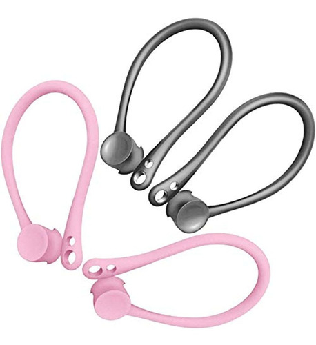 2 Pares De Ganchos Para La Oreja Para AirPods, Soporte De Ga