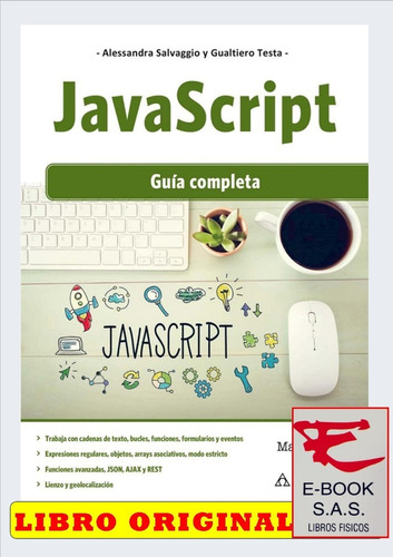 Javascript Guía Completa/ Alessandra Salvaggio( Solo Nuevos)