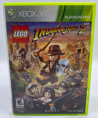 Lego Indiana Jones 2 Xbox 360 Mídia Física Usado Original