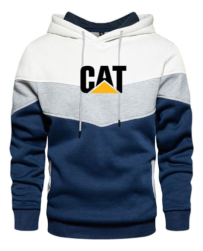 Sudadera Con Capucha Para Hombre Con Estampado Caterpillar