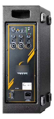 Bafle Activo Con Dsp Y Bluetooth Hasta 760w Xm108b Melo Negro