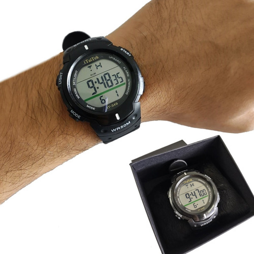 Relogio Digital Masculino Prova D'agua Esportivo Barato
