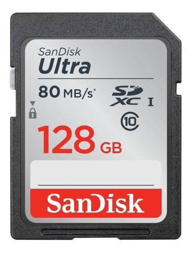 Imagen 1 de 2 de Tarjeta de memoria SanDisk SDSDUNC-128G-GN6IN Ultra 128GB
