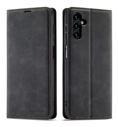 Case Capa Carteira Em Couro Para Samsung A16 , A16 5g