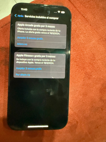 Apple iPhone 15 (128gb) Negro Esim Compañía Tmobile (Usado)