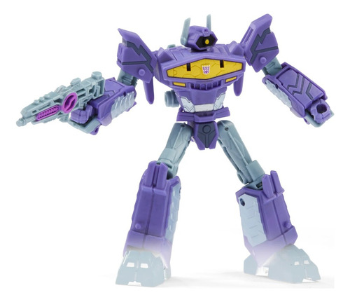 Figura De Shockwave Deluxe Class (12,5 Cm) Transformers +6