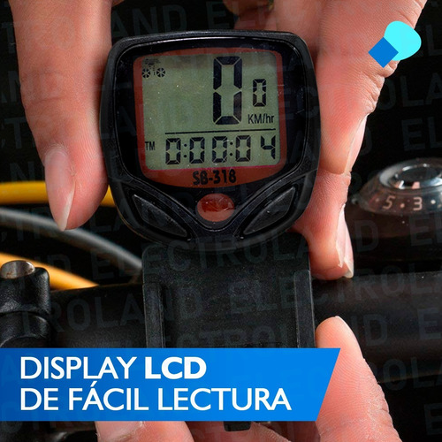 Imagen 5 de 10 de Computadora Ciclismo Bicicleta Velocímetro A Prueba De Agua