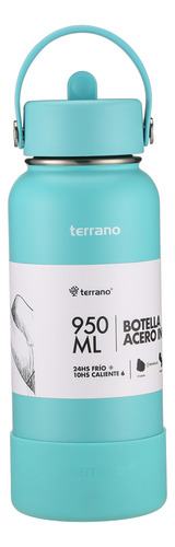 Botella Térmica Terrano 950ml. C/pico. Y Accesorios
