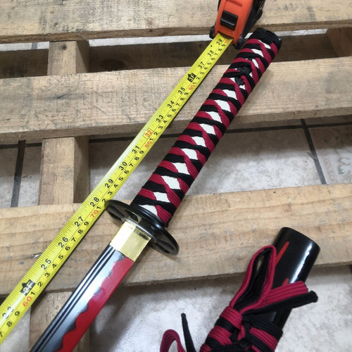 Katana Unique Espada Samurái Hoja Pintada Acero Inoxidable