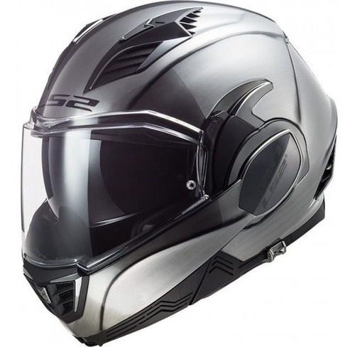 Casco Moto Ls2 Ff900 Valiant I I Jeans Titanium