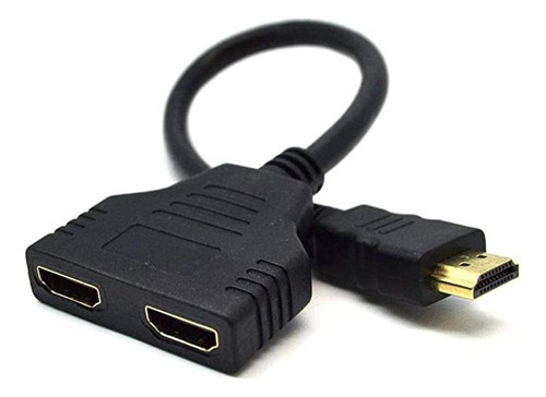 Adaptador Divisor De Sinal 1x2 Hdmi Switch Full Áudio Vídeo