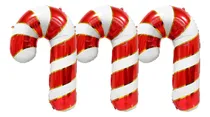 Comprar Globos De Bastón De Caramelo Rojo, Globos De Navidad