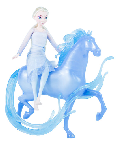 Boneca Elsa Com Cavalo Nook Do Filme Frozen 2 Disney