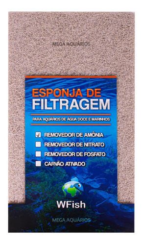 Mídia Biológica Aquário Sump Lago Refil Remove Amonia Wf