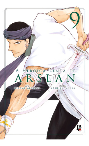 A Heróica lenda de Arslan - Vol.09, de Arakawa, Hiromu. Editorial Editora JBC, capa mole em português, 2021
