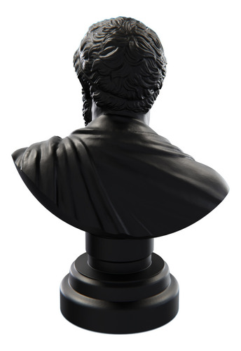Estátua Busto Sófocles - Dramaturgo Grego Cor Cor Aurum Noctis