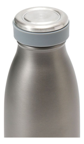 Botella Térmica Thermos 750ml Gris Con Tapa A Rosca Bolino-7