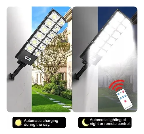 Foco Led Exterior Foco Sensor Movimiento Focos Solares 400w
