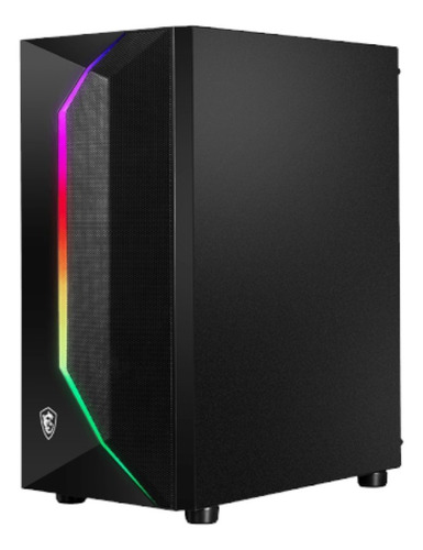 Gabinete Gamer Msi Mag Vampiric 100r Atx Cristal Argb Color