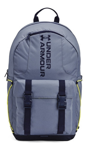 Mochila Under Armour Gametime com logotipo unissex, cor violeta, roxo