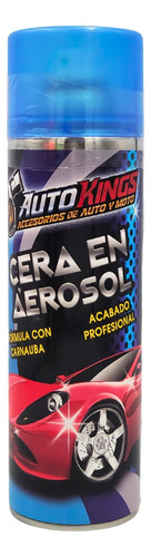 Paquete De 4 Cera Natural En Aerosol Autokings 440ml