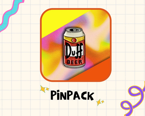 Pinpack Pin Simpsons Duff