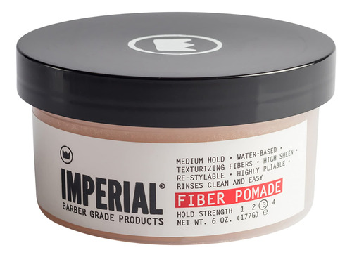 Fiber Pomade Imperial Barber Grade Products