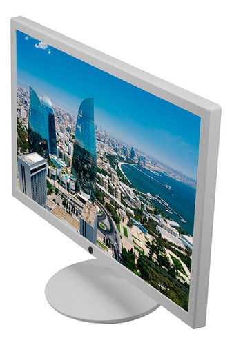 Monitor Led 23.8 Tela Plana 75hz Full Hd Branco Hdmi Vesa
