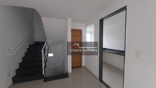 Imagem 9 de 19 de Casa À Venda, 160 M² Por R$ 650.000,00 - Marapé - Santos/sp - Ca0135