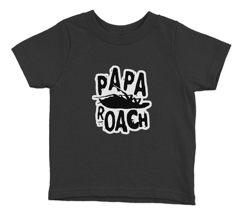 Polera Niños Papa Roach Musica 100% Algodón Wiwi