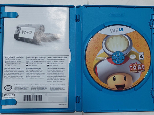 Captain Toad Treasure Tracker Nintendo Wii U Orignal De Uso (Usado)
