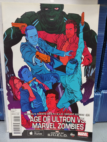 Comic En Inglés Age Of Ultron Vs Marvel Zombie #1