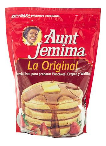 Mezcla Lista Aunt Jemima Pancakes Crepes Waffles La Original