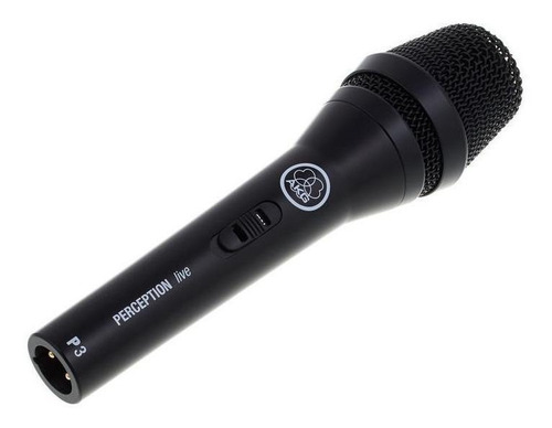 Imagen 2 de 2 de Micrófono AKG P3 S dinámico cardioide negro