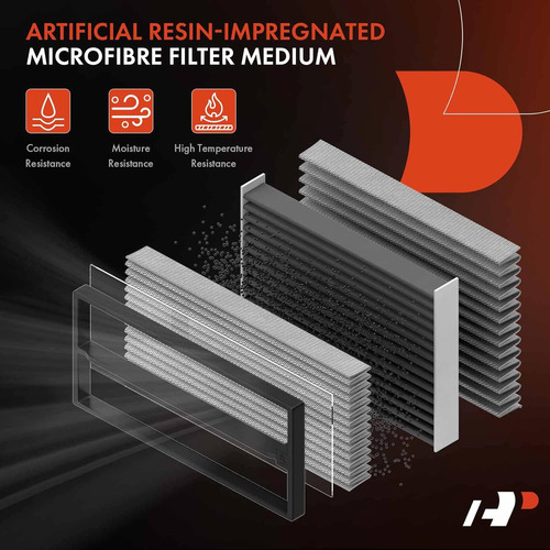 Filtro De Aire De Motor De 2 Piezas Compatible Con Acura Rlx