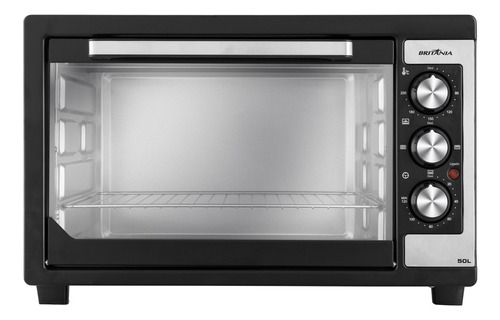 Forno Elétrico De Mesa Bfe50p 50 Litros Preto Britânia 127V