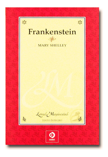 Frankenstein Mary Shelley Edimat Tapa Dura Libro Físico