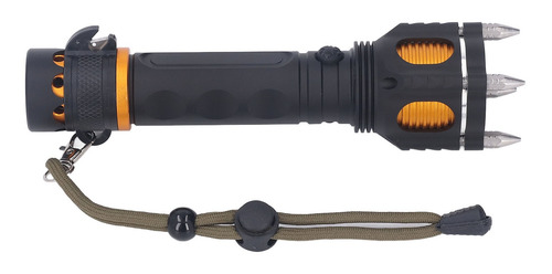 Linterna De Exterior Recargable Led De Defensa Personal Supe