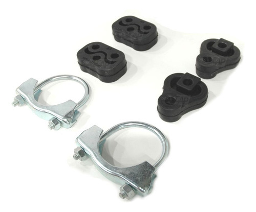 Kit Coxim Borracha Escapamento Cobalt Onix Prisma Spin Sonic