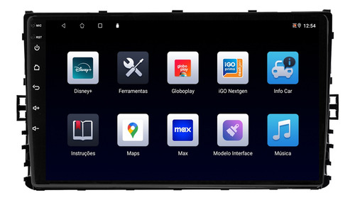 Multimidia Polo 17/23 9p Adak G2 Android 14 Carplay 2gb 64gb