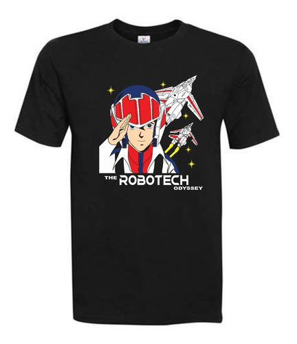 Polera Robotech  - Diseño 16 Dtf