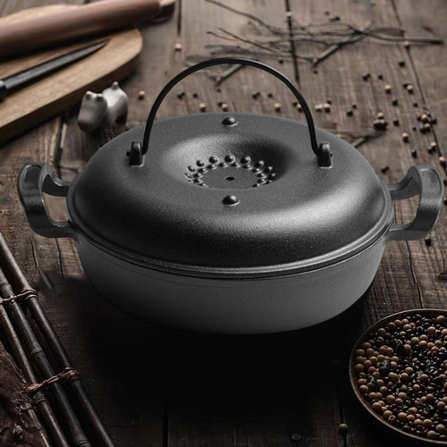Sartén Para Asar Sukiyaki, Sartén Para Asar Carne, 22cm
