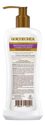 Creme Efeito Reafirmante Pernas Goicoechea F350g Kit C/2
