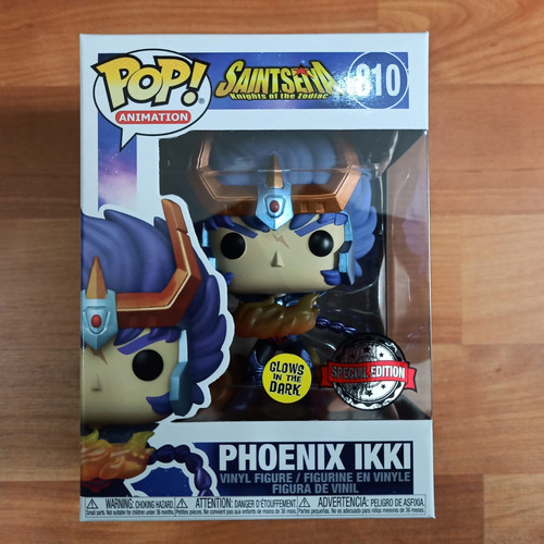 Imagen 3 de 5 de ..:: Funko Pop Saint Seiya ::.. Phoenix Ikki 810 Gitd