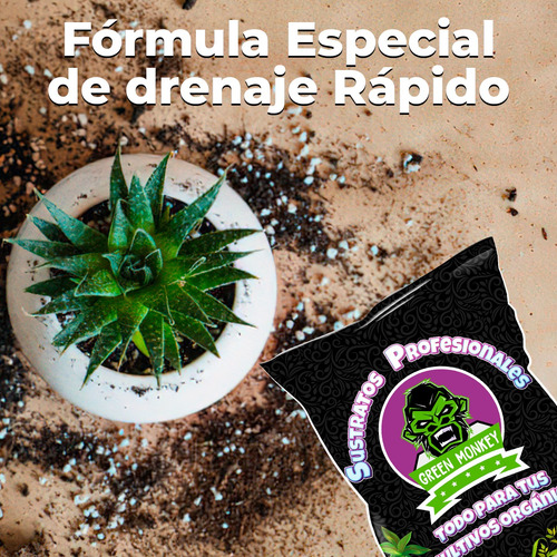 Sustrato Cactus Suculentas Con Fertilizante