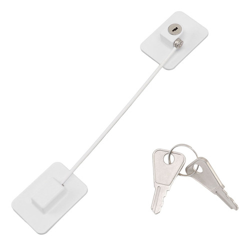 Refrigerador Freezer Lock, Blanco, A Prueba De Niños