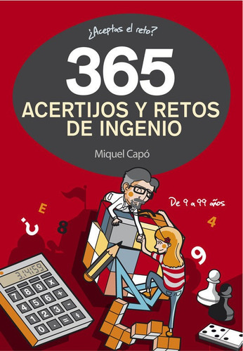 365 Acertijos Y Retos De Ingenio - Capo,miquel