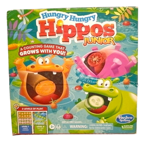 Hungry Hungry Hippos Junior Para Niños De Preescolar 